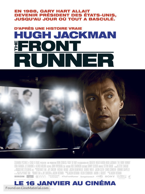 The Front Runner - French Movie Poster