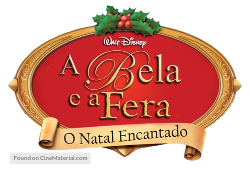 Beauty and the Beast: The Enchanted Christmas - Brazilian Logo