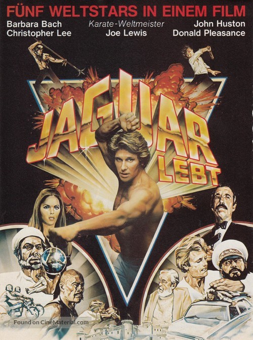 Jaguar Lives! - German Movie Poster