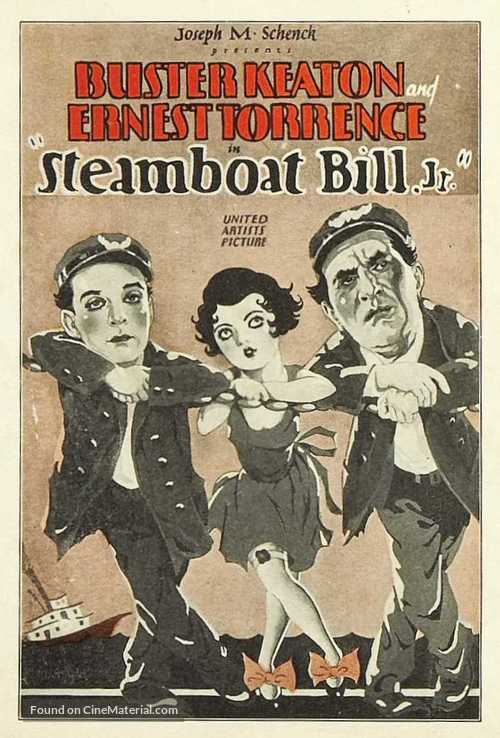 Steamboat Bill, Jr. - Movie Poster