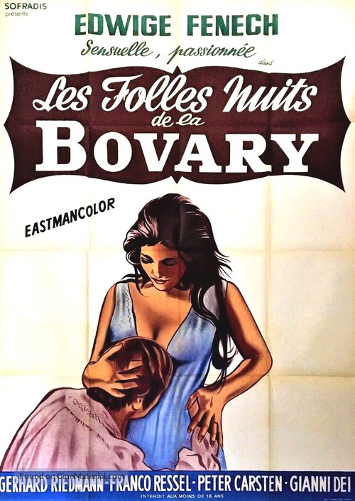 Die nackte Bovary - French Movie Poster