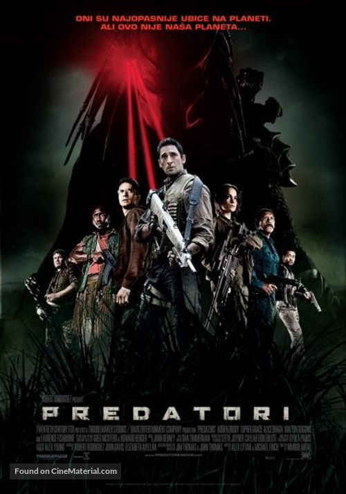 Predators - Serbian Movie Poster