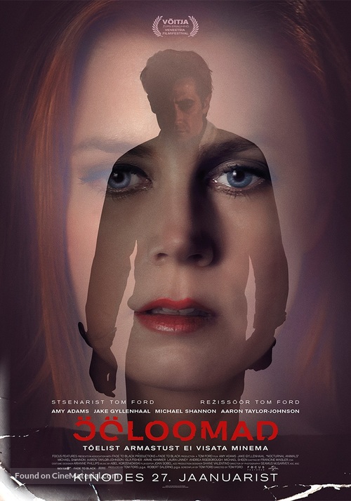 Nocturnal Animals - Estonian Movie Poster