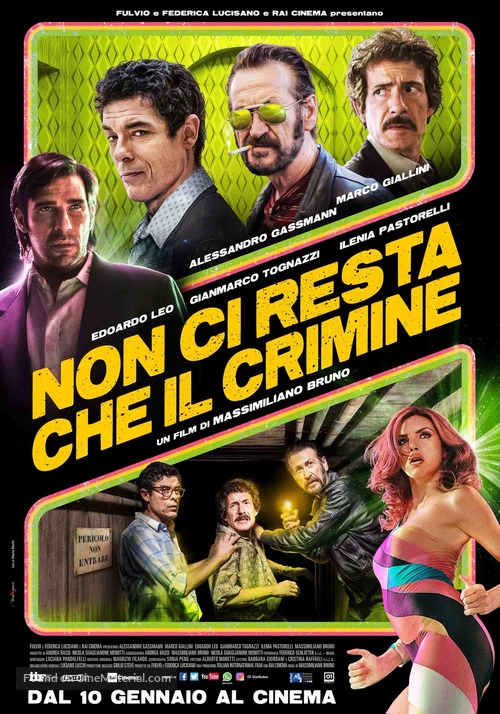 Non ci resta che il crimine - Italian Movie Poster