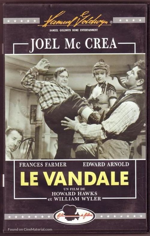 Come and Get It - French VHS movie cover