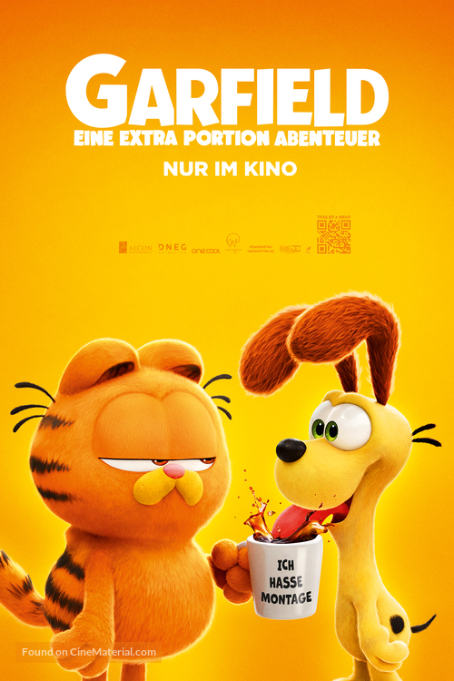 The Garfield Movie - German Movie Poster