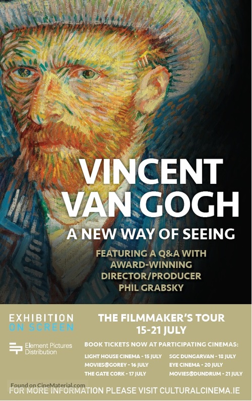 Vincent Van Gogh: A New Way of Seeing - Irish Movie Poster