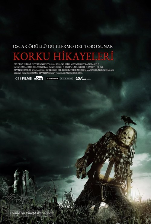 Scary Stories to Tell in the Dark - Turkish Movie Poster