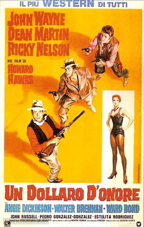 Rio Bravo - Italian Movie Poster