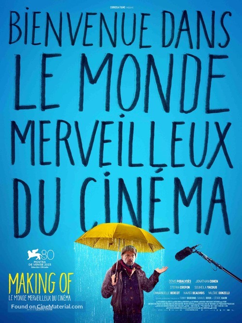 Making Of - French Movie Poster