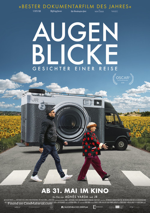 Visages, villages - German Movie Poster