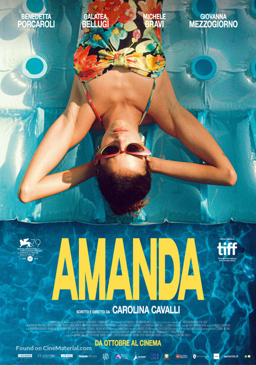 Amanda - Italian Movie Poster