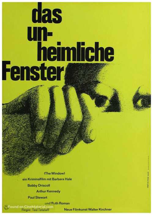 The Window - German Movie Poster