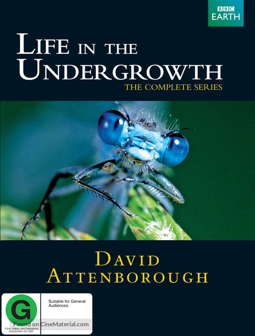 &quot;Life in the Undergrowth&quot; - New Zealand DVD movie cover