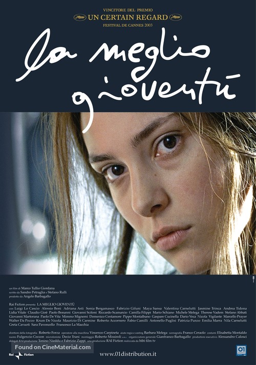 La meglio giovent&ugrave; - Italian Movie Poster