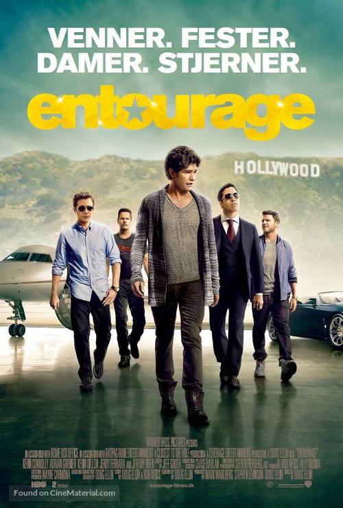 Entourage - Danish Movie Poster