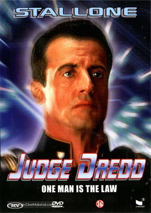 Judge Dredd - Dutch DVD movie cover