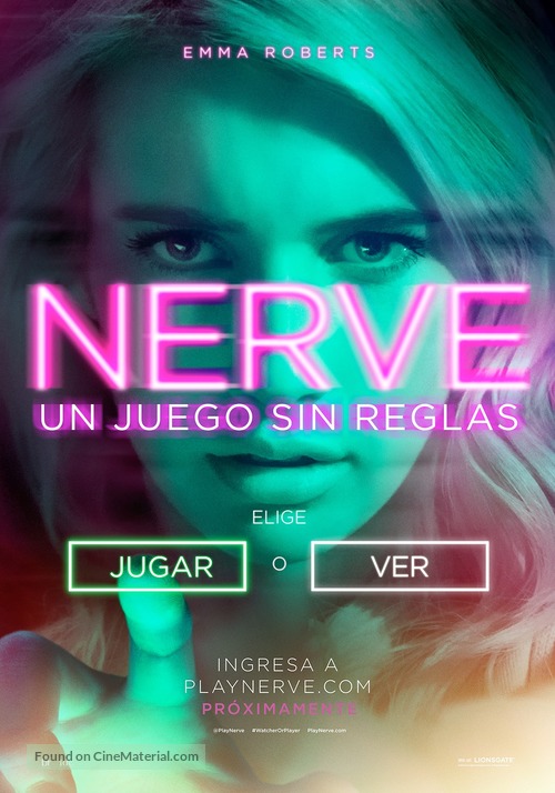Nerve - Chilean Movie Poster