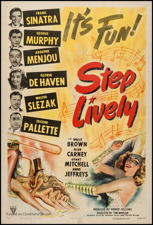 Step Lively - Movie Poster