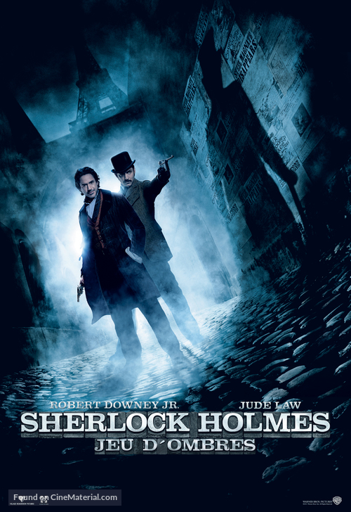 Sherlock Holmes: A Game of Shadows - French Movie Poster