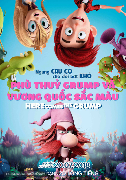 Here Comes the Grump - Vietnamese Movie Poster