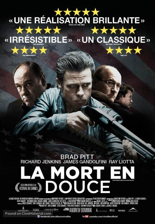 Killing Them Softly - Canadian Movie Poster