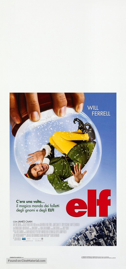 Elf - Italian Movie Poster