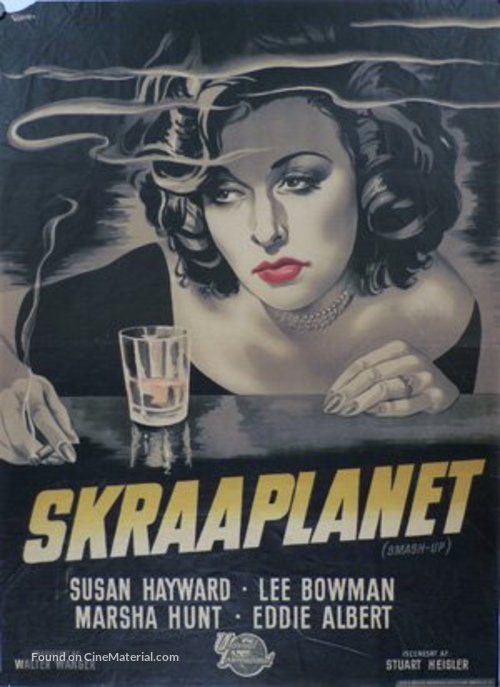 Smash-Up: The Story of a Woman - Danish Movie Poster