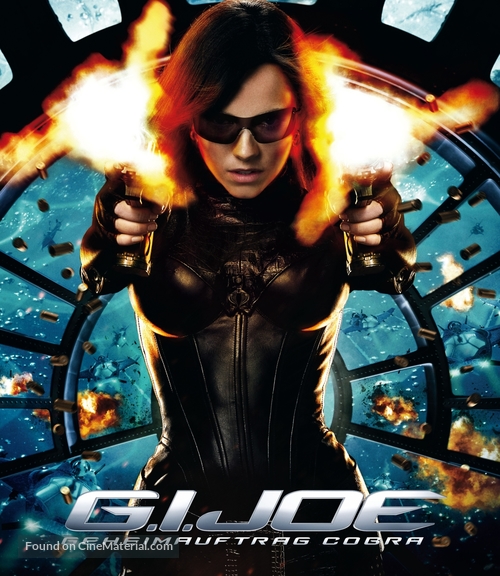 G.I. Joe: The Rise of Cobra - German Blu-Ray movie cover