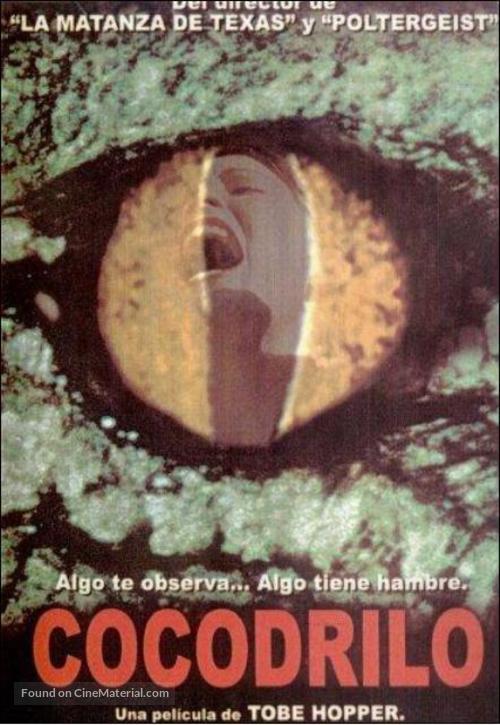 Crocodile - Spanish VHS movie cover