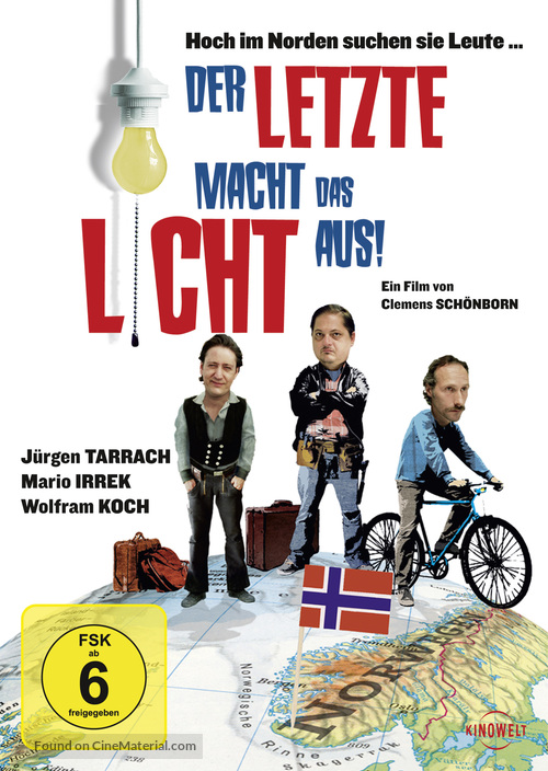 Der Letzte macht das Licht aus! - German Movie Cover