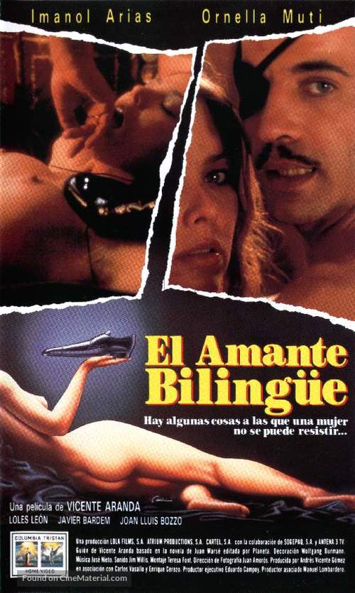 Amante biling&uuml;e, El - Spanish poster