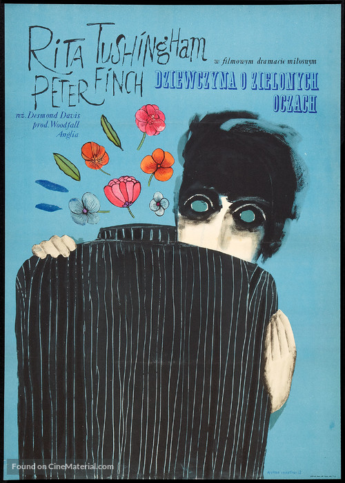 Girl with Green Eyes - Polish Movie Poster
