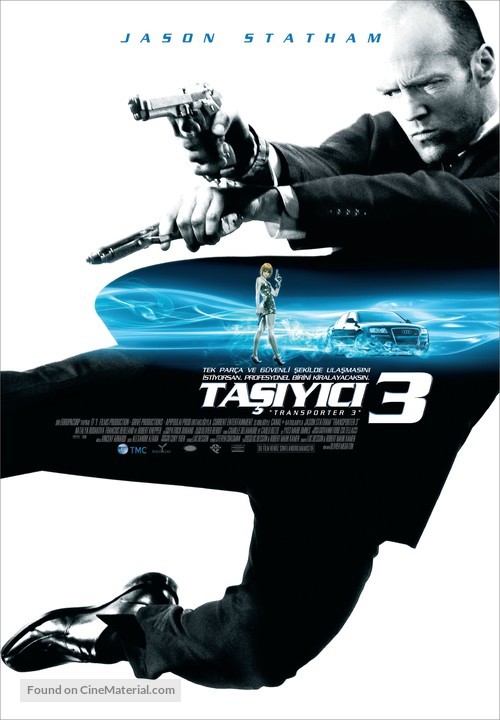 Transporter 3 - Turkish Movie Poster