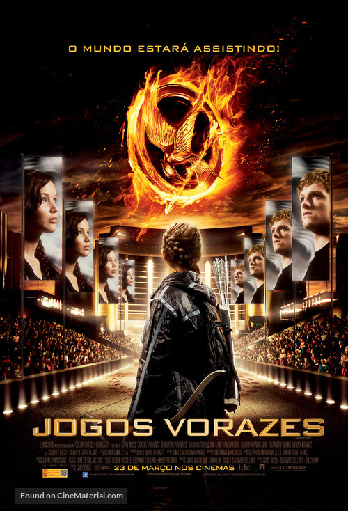 The Hunger Games - Brazilian Movie Poster