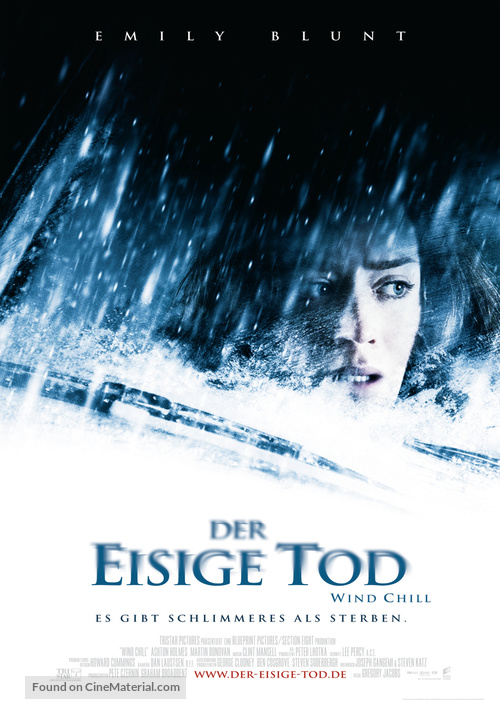 Wind Chill - German Movie Poster