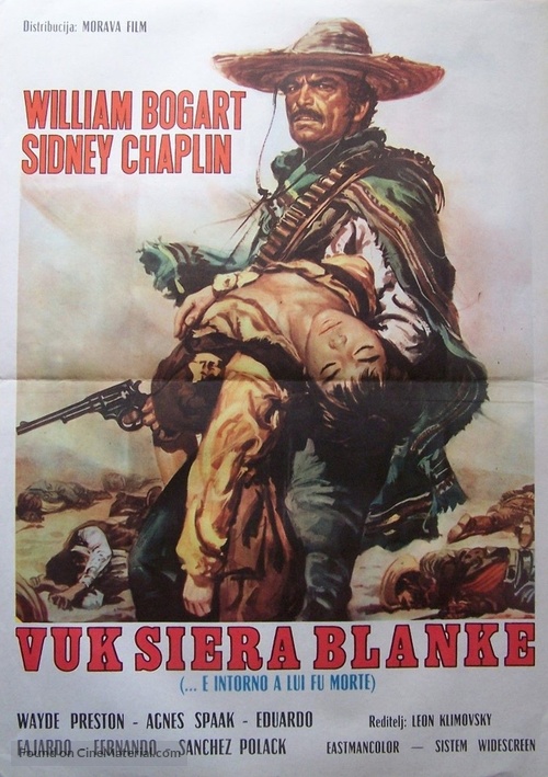 Pag&oacute; cara su muerte - Yugoslav Movie Poster