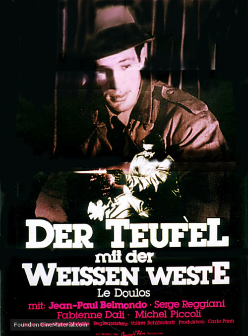 Le doulos - German Movie Poster