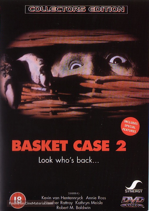 Basket Case 2 - British DVD movie cover