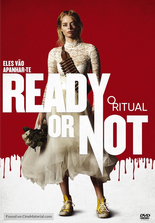 Ready or Not - Portuguese DVD movie cover