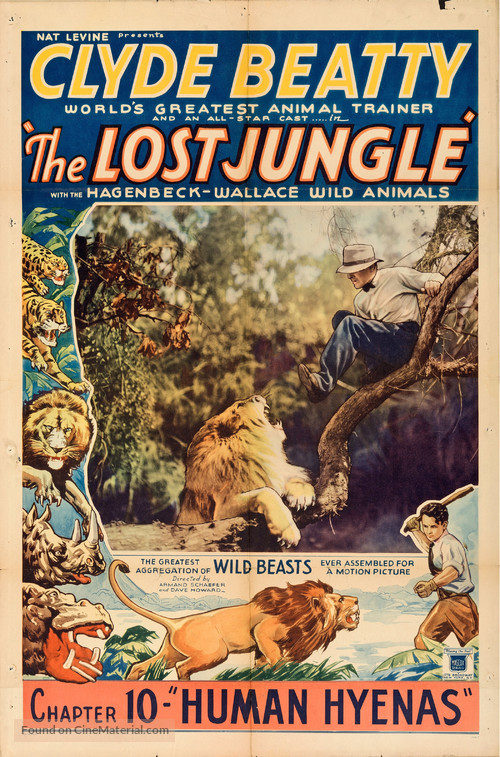 The Lost Jungle - poster