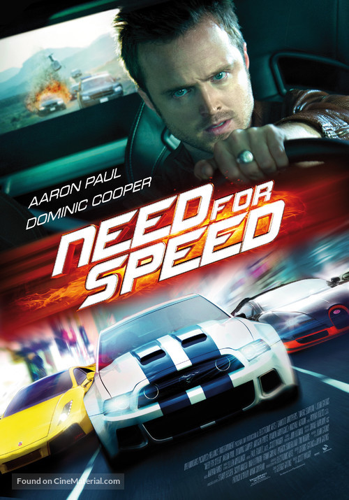 Need for Speed - Spanish Movie Poster