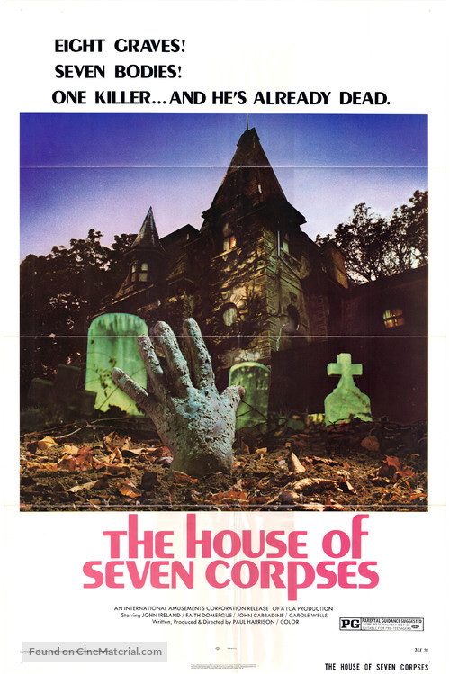 The House of Seven Corpses - Movie Poster