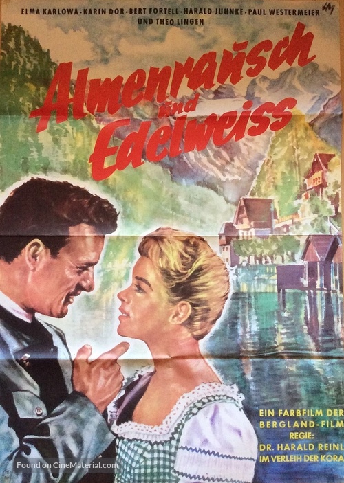 Almenrausch und Edelwei&szlig; - German Movie Poster