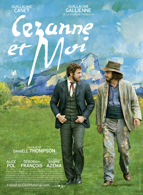 C&eacute;zanne et moi - French Movie Poster