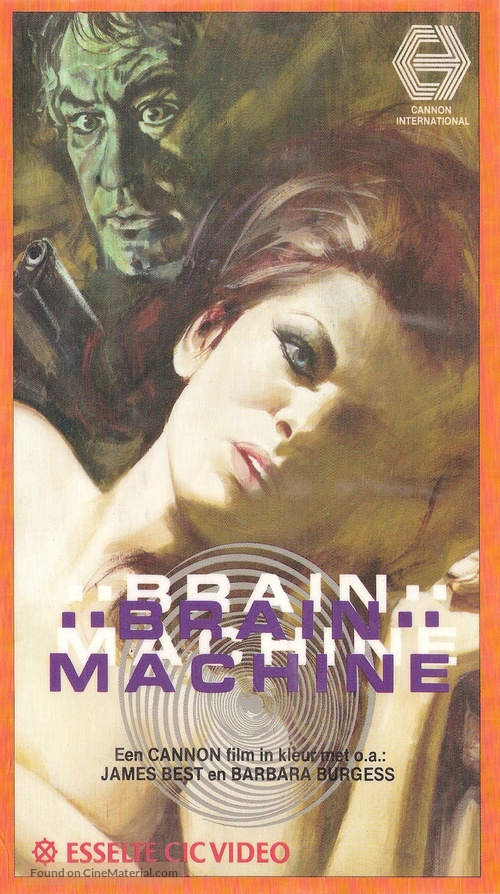 The Brain Machine - Dutch VHS movie cover