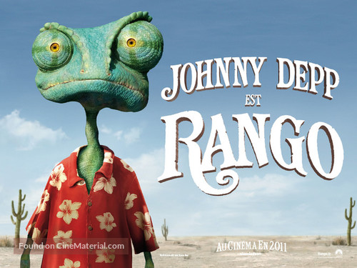 Rango - French Movie Poster