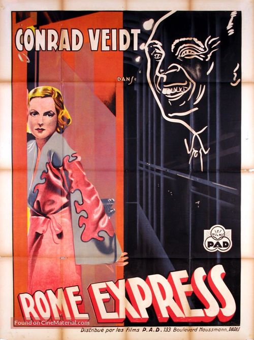 Rome Express - French Movie Poster