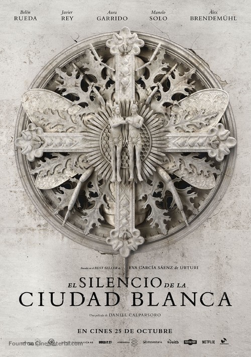 El silencio de la ciudad blanca - Spanish Movie Poster