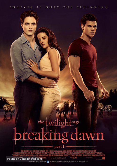 The Twilight Saga: Breaking Dawn - Part 1 - Dutch Movie Poster